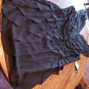 Nwt Adrianna Papell  black size 22W dress